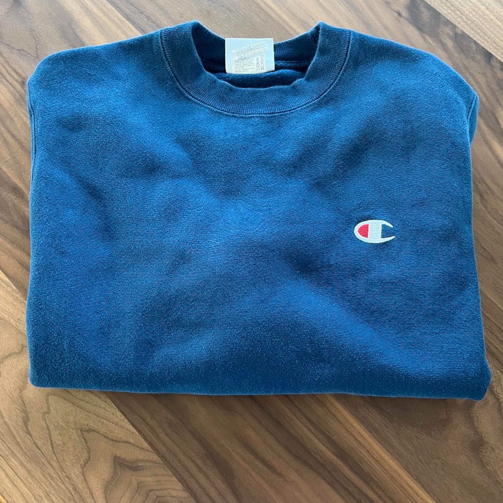 Small Champion Blue Sweatshirt